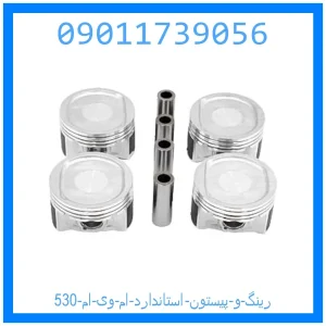 خرید و قیمت رینگ و پیستون استاندارد ام وی ام 530 از جک کارز شاپ