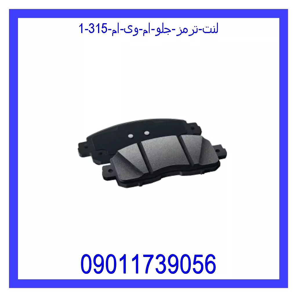 لنت ترمز جلو ام وی ام 315 خرید و قیمت لنت ترمز جلو ام وی ام 315 از جک کارز شاپ